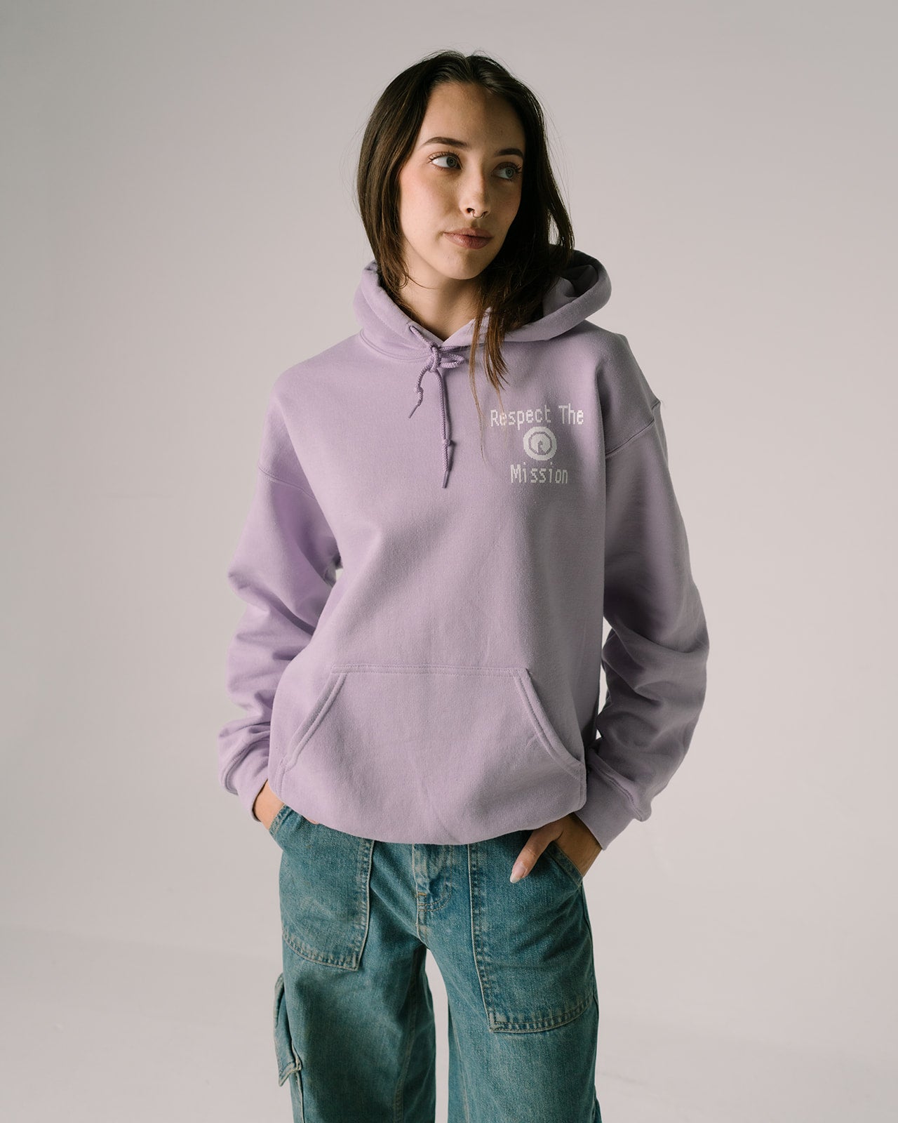 Respect The Mission Orchid Hoodie