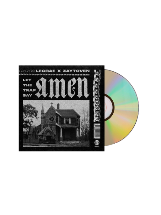 Lecrae X Zaytoven - Let the Trap Say Amen CD Booklet