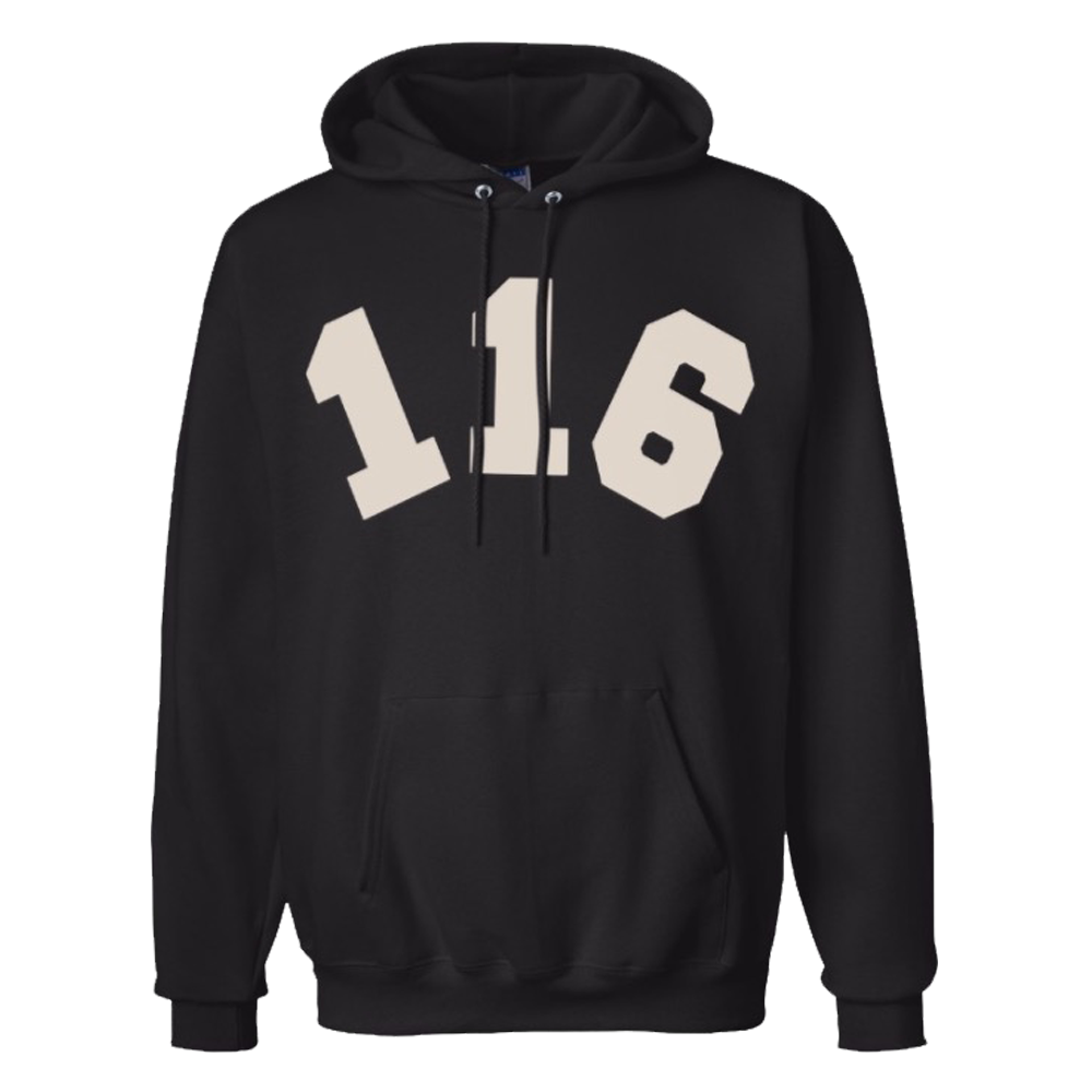 116 black hoodie Lecrae