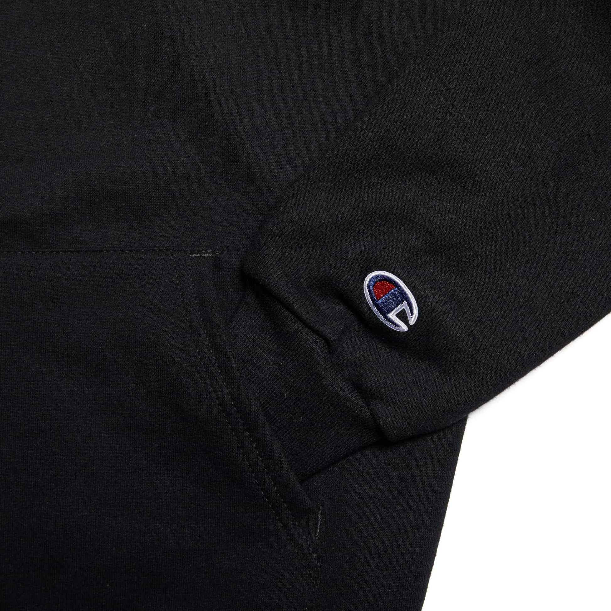 Blessings champion black hoodie sleeve logo Lecrae