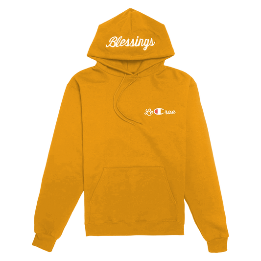 Limited edition gold blessings hoodie Lecrae