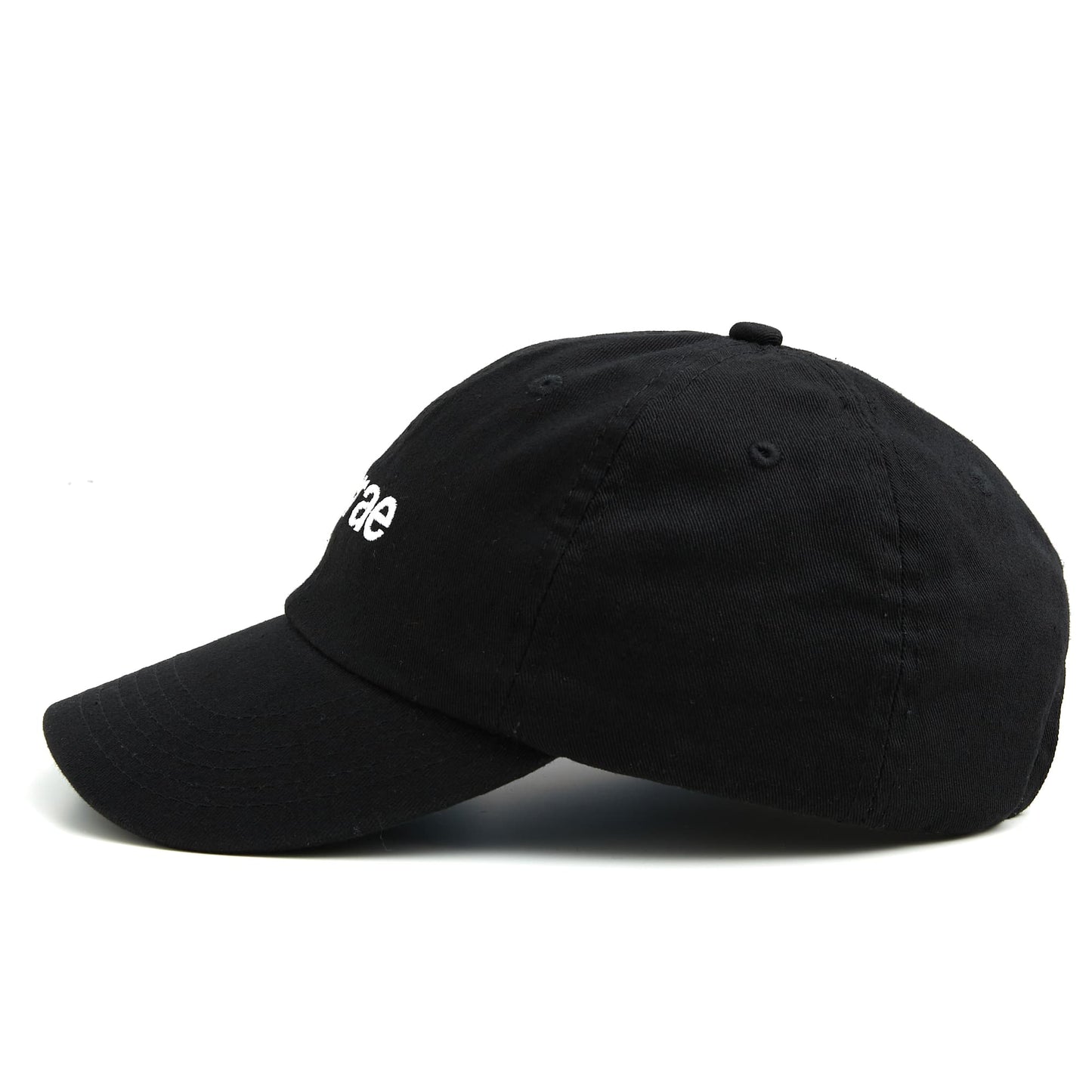 Logo black dad hat side 2 Lecrae